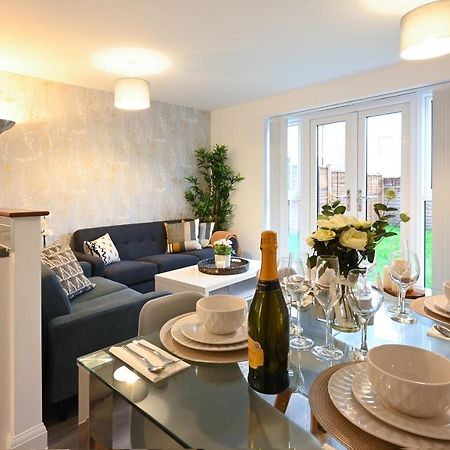 Апартаменты Luxury 4 Bed House With Gated Parking In The Heart Of Birmingham! Экстерьер фото