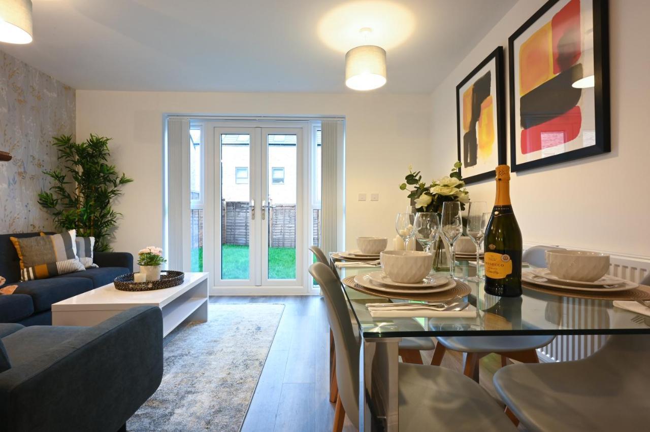 Апартаменты Luxury 4 Bed House With Gated Parking In The Heart Of Birmingham! Экстерьер фото